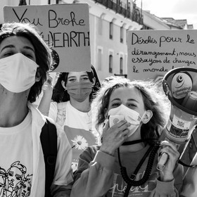 27 mars 2021 : Manifestation des jeunes pour le climat à Gap