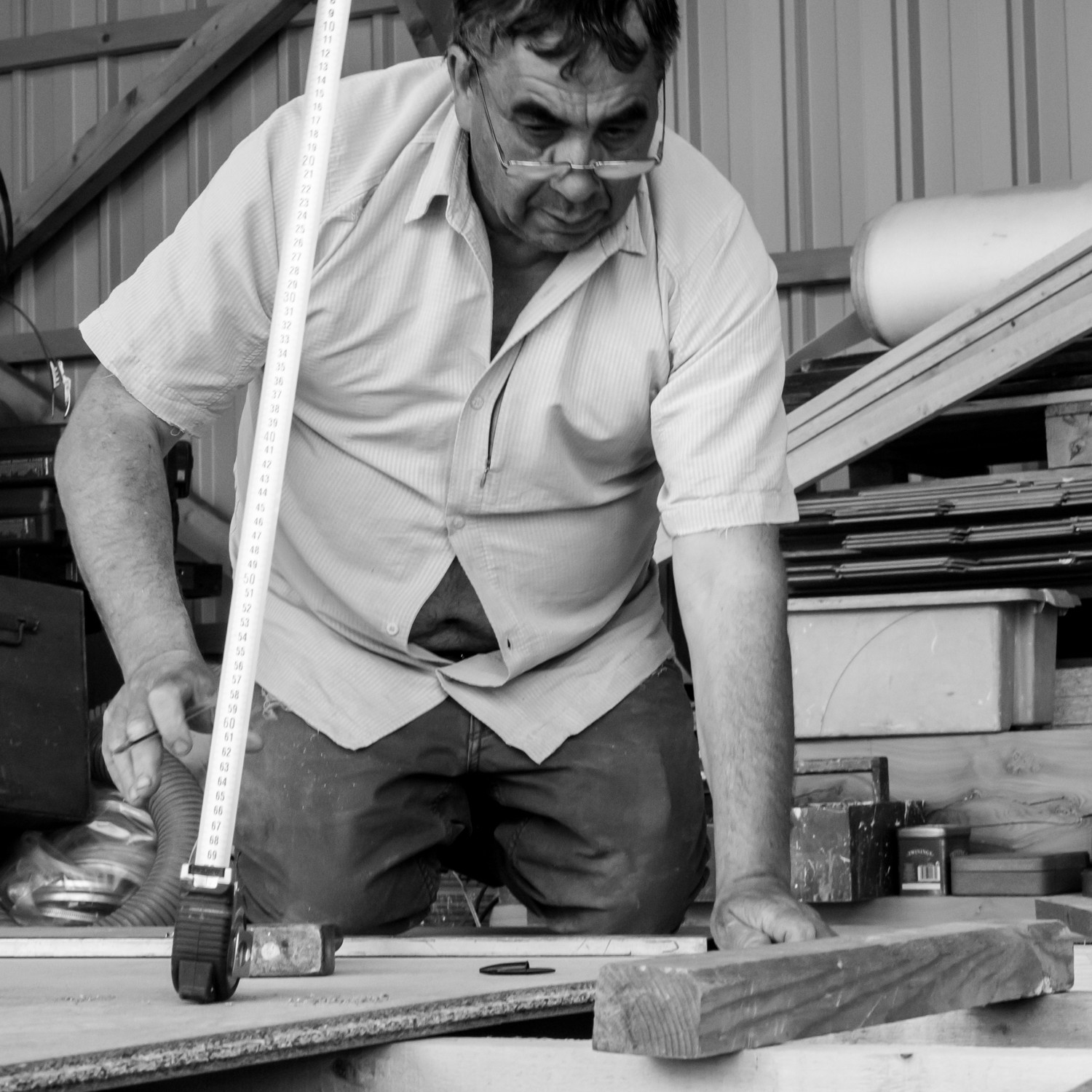 Construction d'une cabane