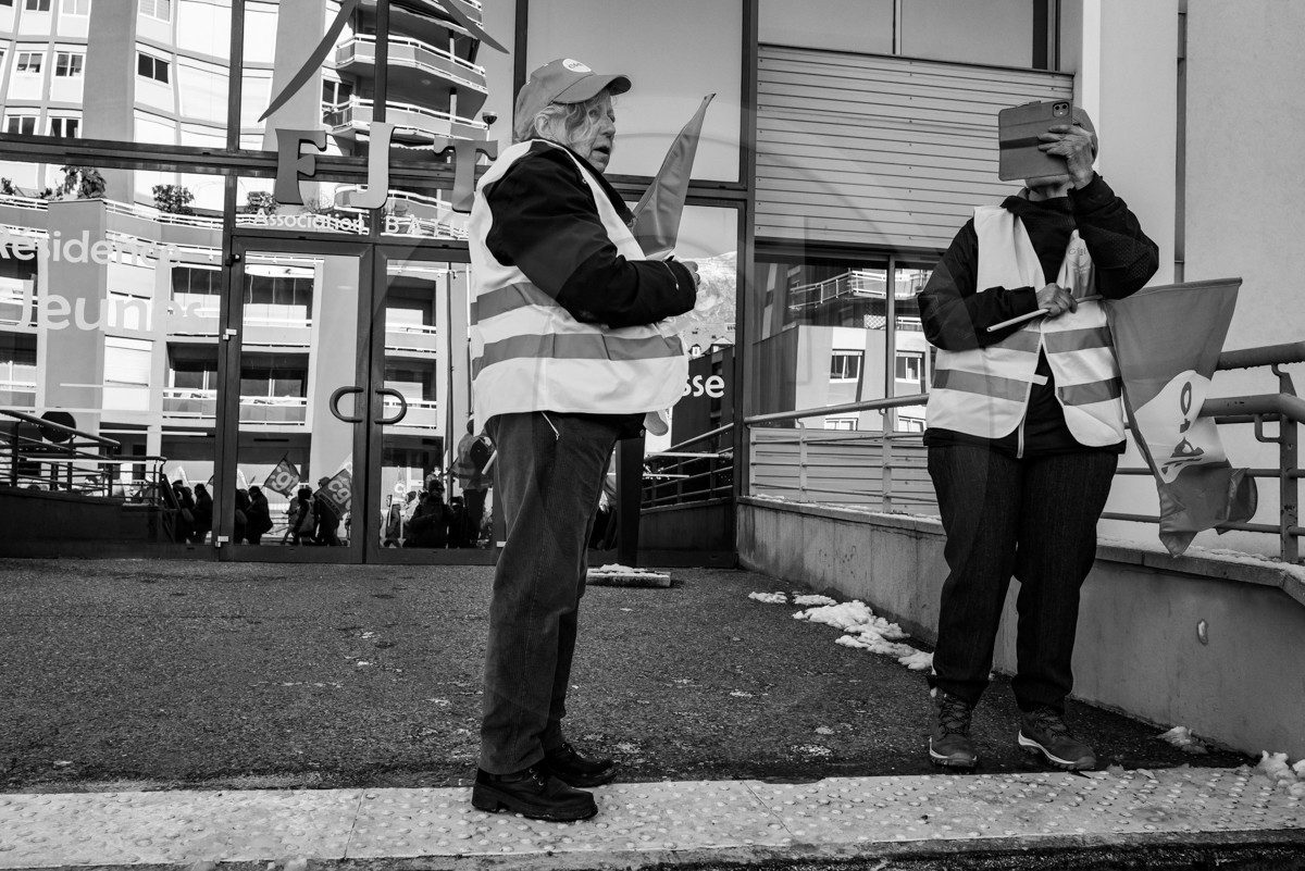 7 février 2023 : Défenses de retraites à Gap