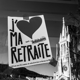 11 février 2023 : Manifestation contre la réforme des retraites à Gap (Hautes-Alpes)