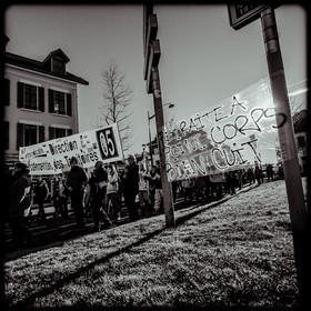 Manifestation à Gap le 09 janvier 2020