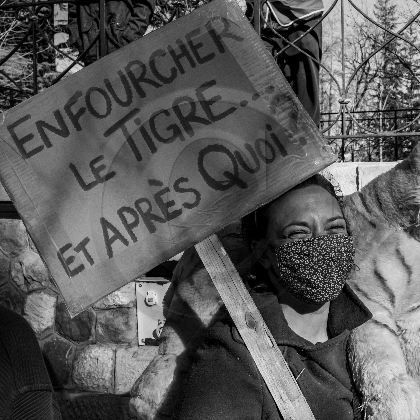 21 mars 2021 - Gap - Mobilisation pour la réouverture des lieux culturels