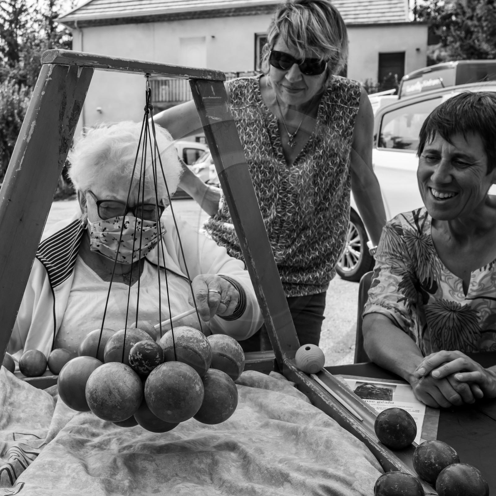 08 septembre 2021 : des jeux et des aménagements au jardin