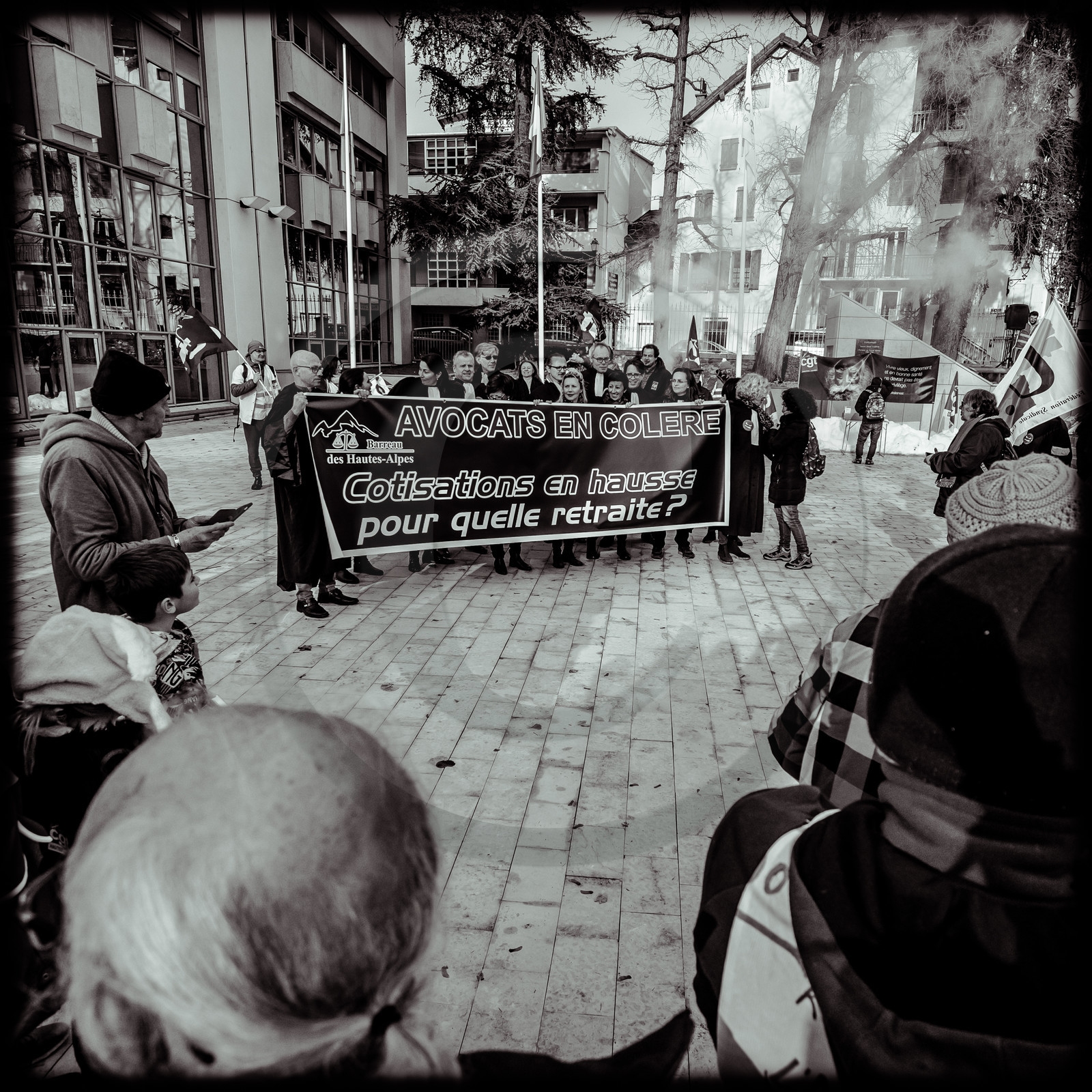 Manifestation à Gap le 17 décembre 2019