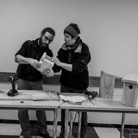 09 janvier 2019 : la fabrication des nichoirs