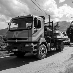 L'installation de la cabane