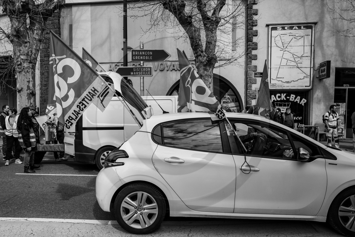 6 avril 2023 : Manifestation contre la réforme des retraites à Gap