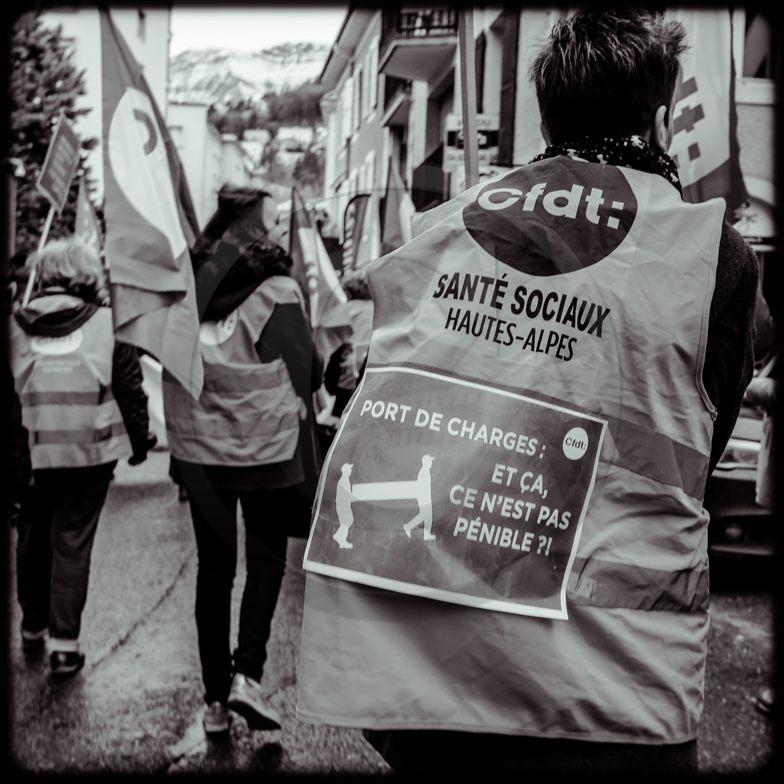 Manifestation à Gap le 17 décembre 2019