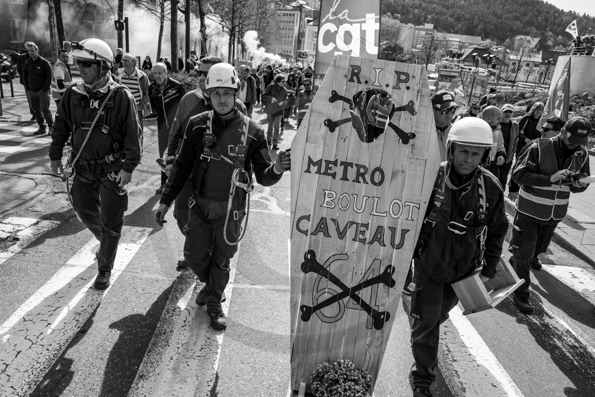 6 avril 2023 : Manifestation contre la réforme des retraites à Gap