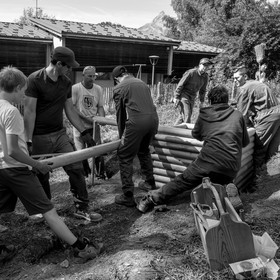 Construction de bacs surélevés
