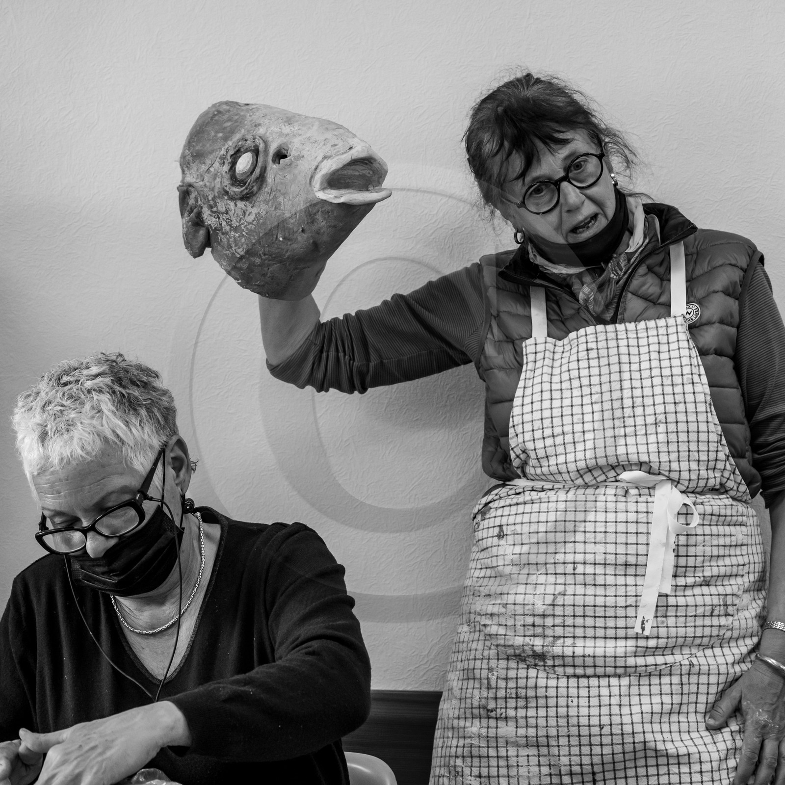 12 mai 2021 : Fabrication de masques