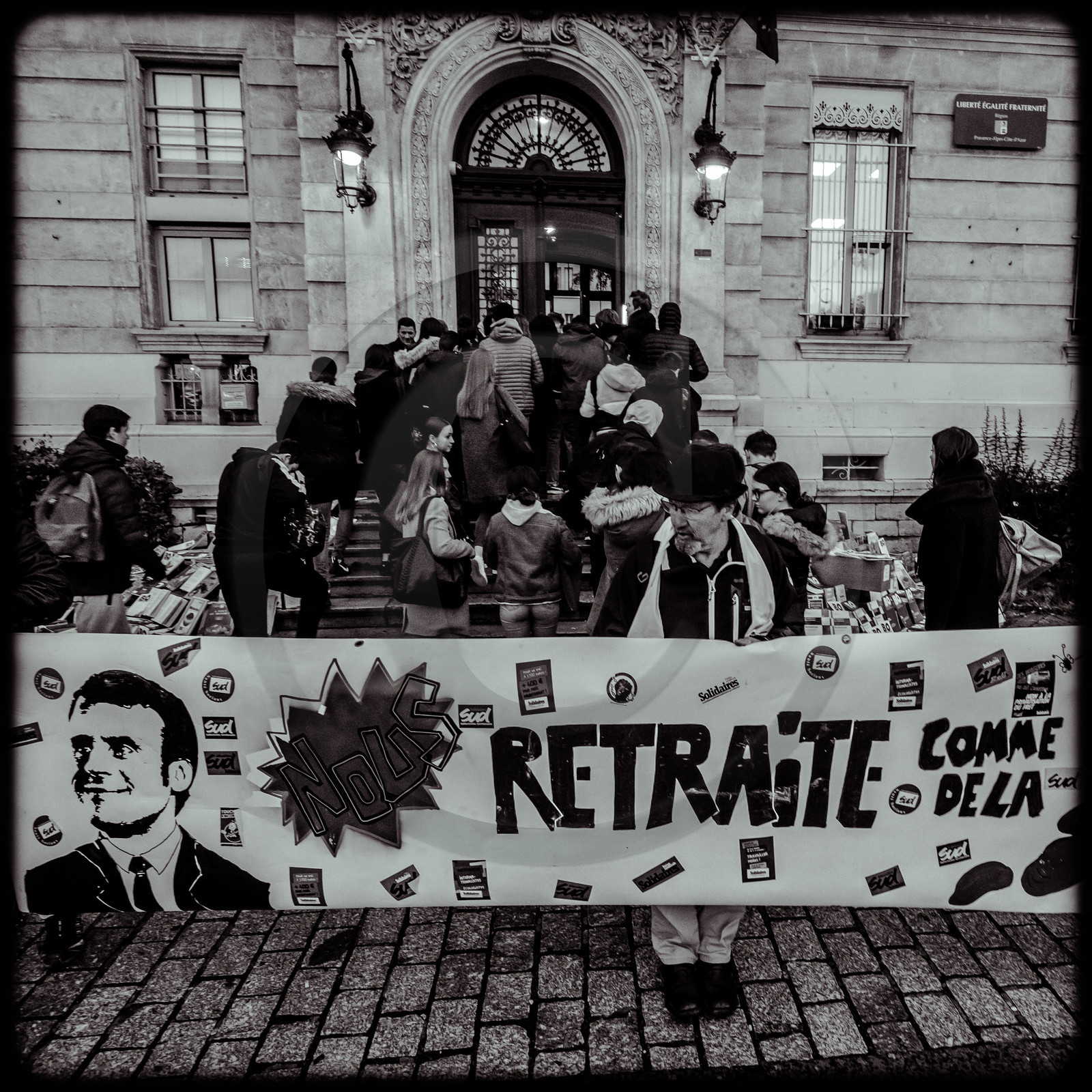Défense des retraites - Gap - 29 janvier 2020