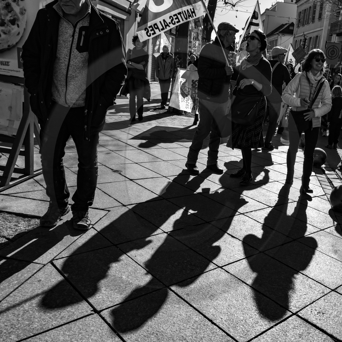 16 février 2023 : Manifestation contre la réforme des retraites à Gap (Hautes-Alpes)