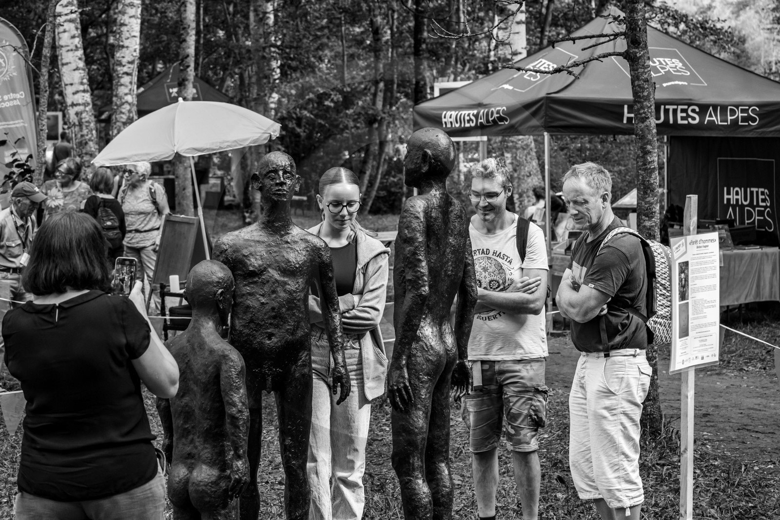 14 aout 2024 : Les ateliers créatifs proposés par l'Ouort au festival  l'Echo des Mots à Saint-Jean-Saint-Nicolas