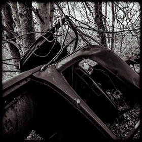 Un cimetière de voitures