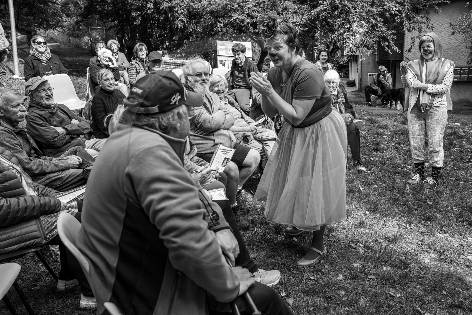 18 septembre 2024 : Des clowns à l'Ouort avec la compagnie Les nez'changent