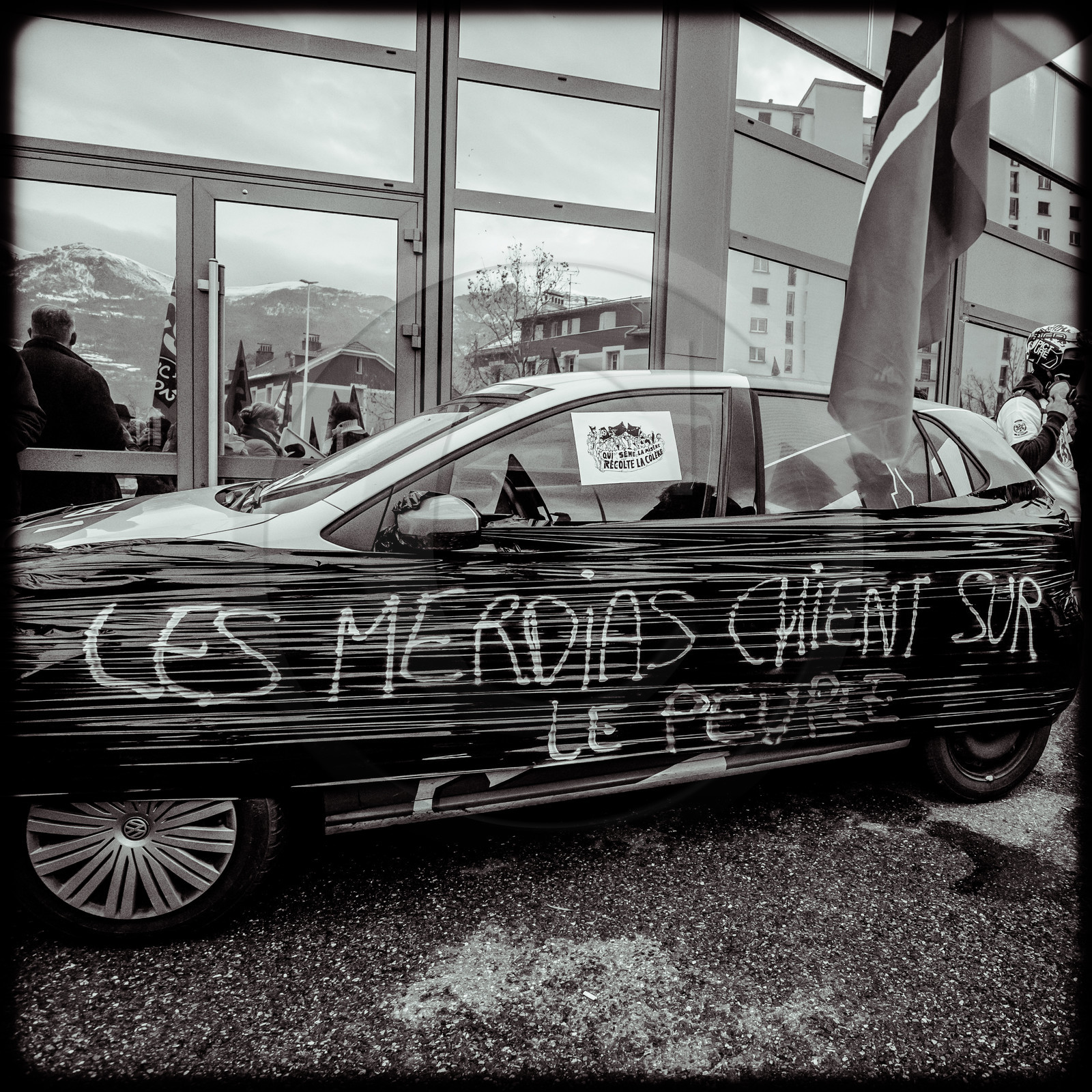 Manifestation à Gap le 17 décembre 2019