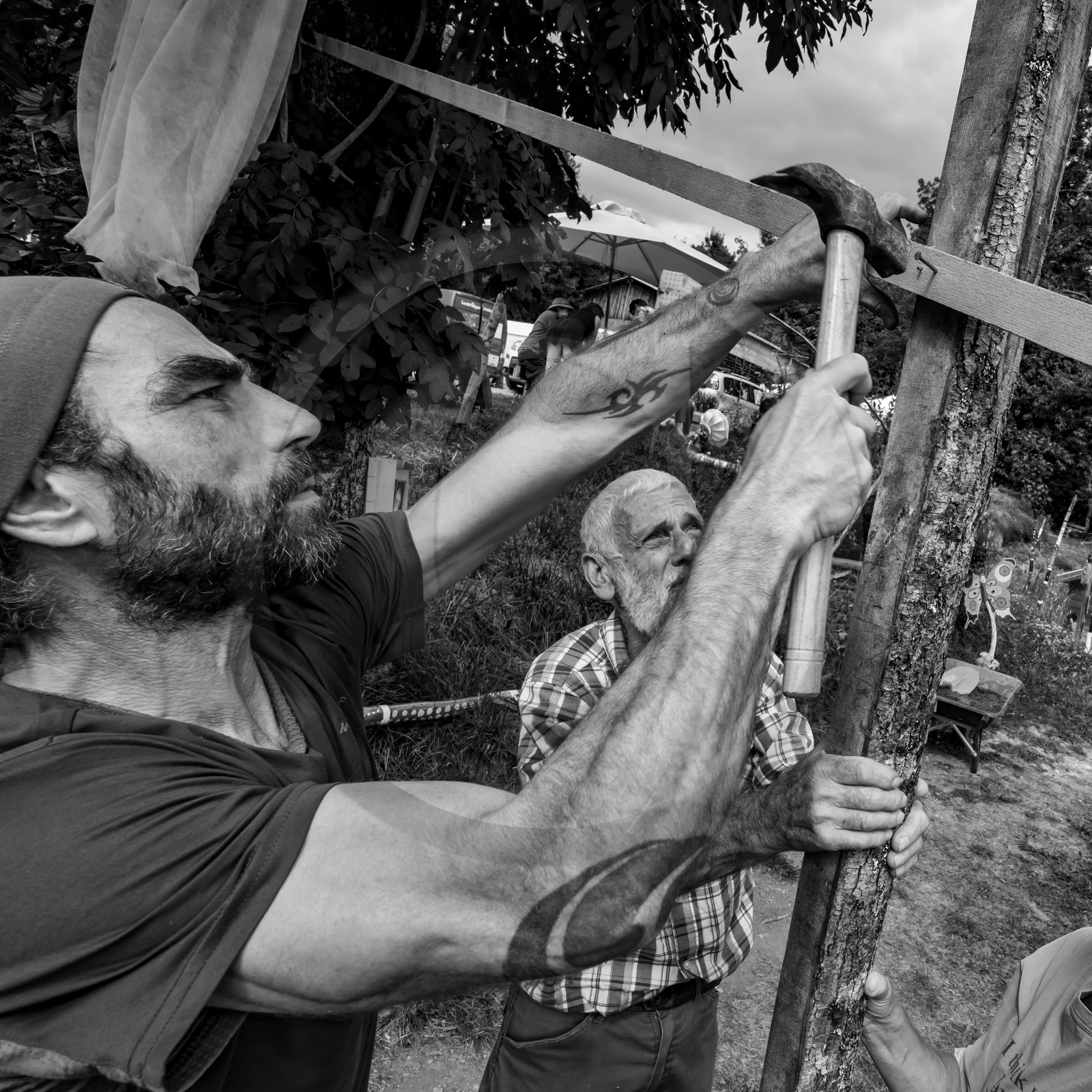 08 septembre 2021 : des jeux et des aménagements au jardin