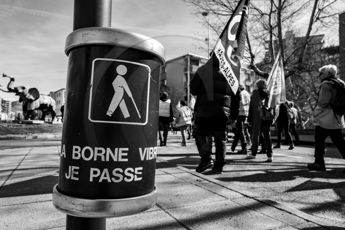 16 mars 2023 : Manifestation contre la réforme des retraites à Gap