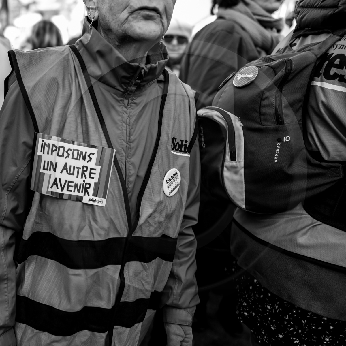 31 janvier 2023 : Manifestation contre la réforme des retraites. Plus de 4000 personnes dans les rues de Gap (Hautes-Alpes).