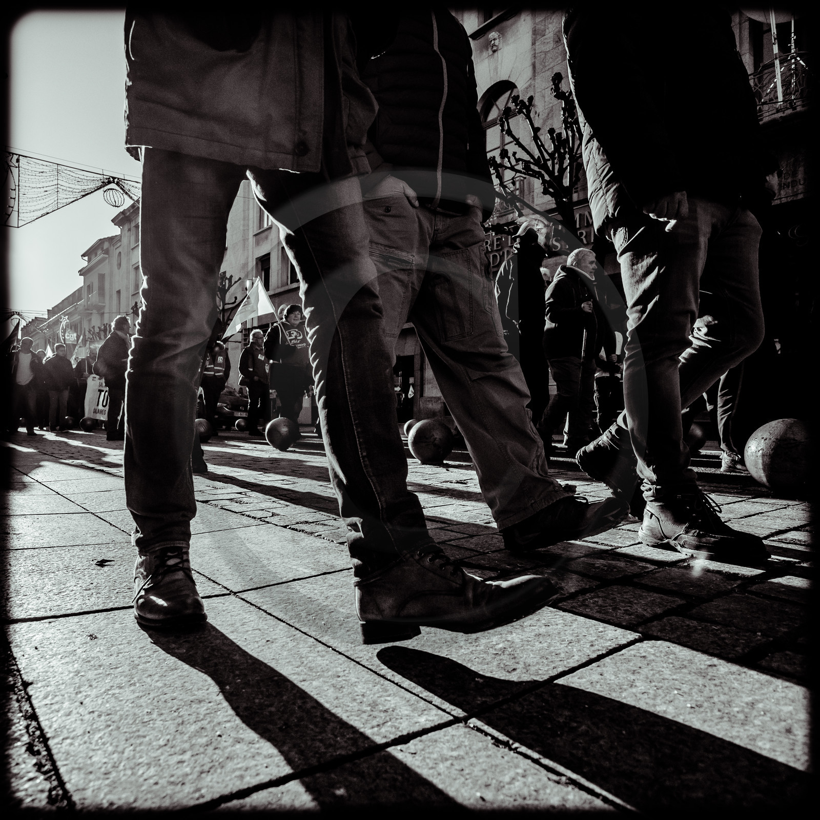 Manifestation à Gap le 12 décembre 2019.