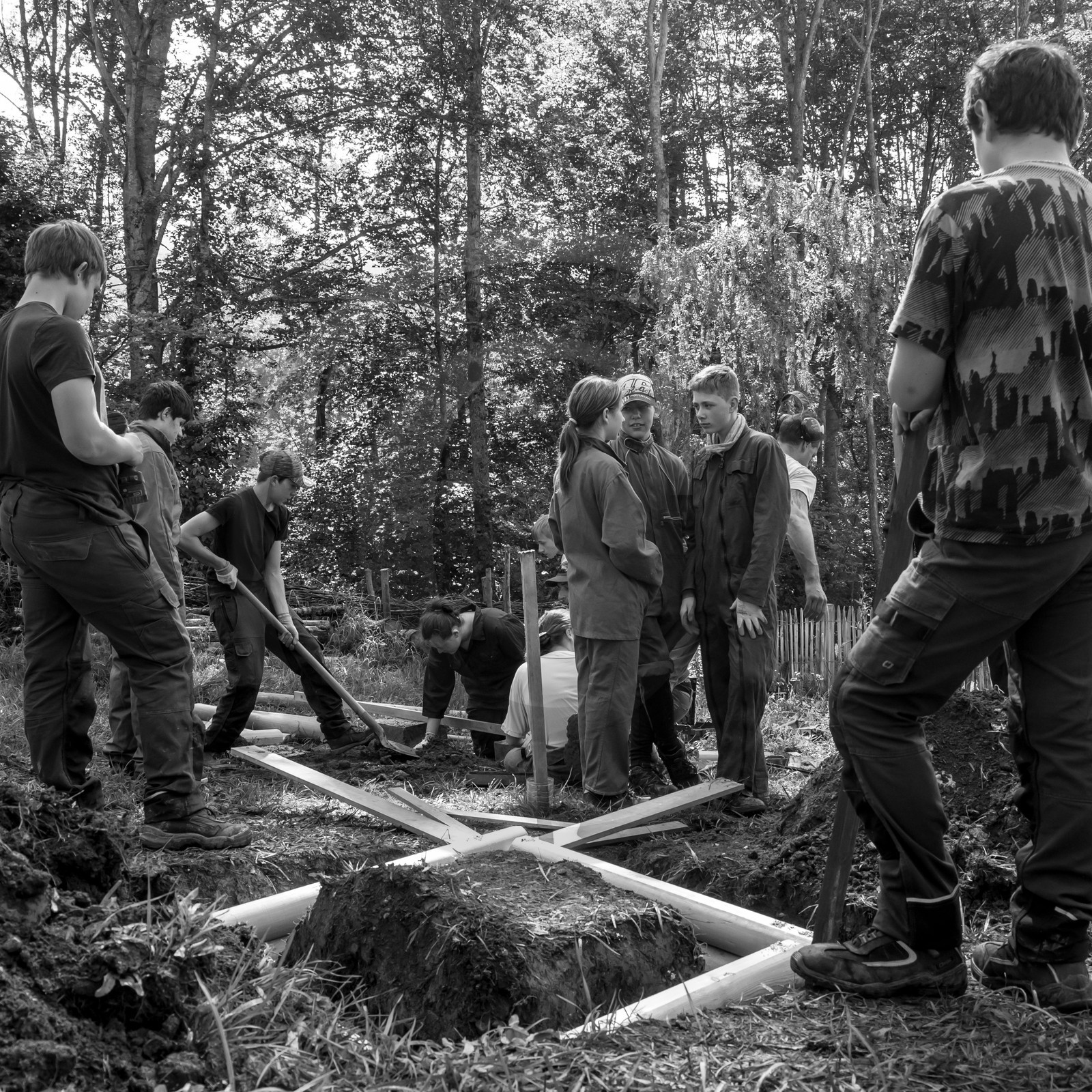 Construction de bacs surélevés