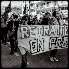 Manifestation pour la défense des retraites - Gap - 20 février 2020