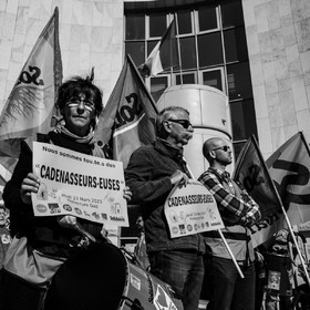 13 avril 2023 : Manifestation contre la réforme des retraites à Gap