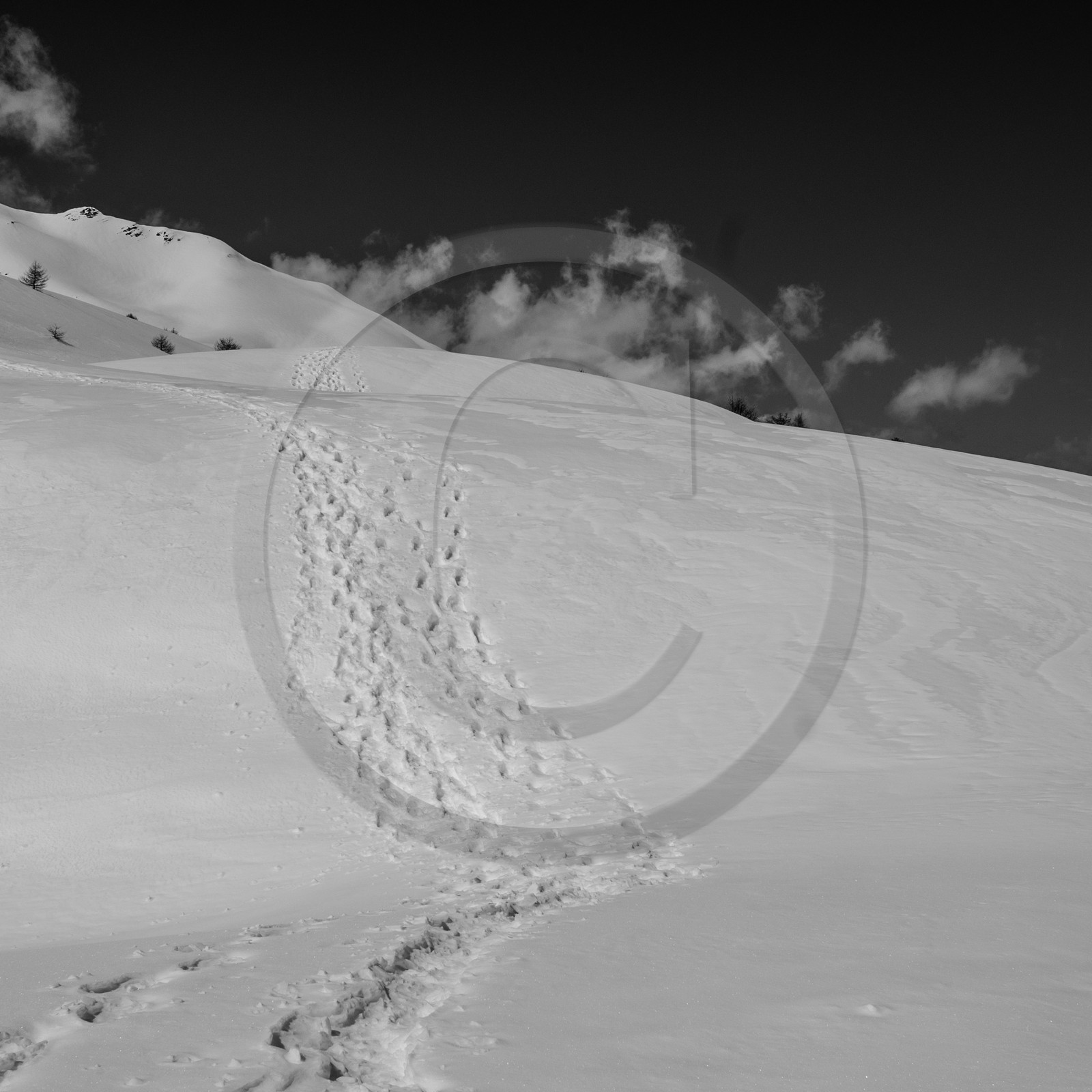 Neige au Col de Vars