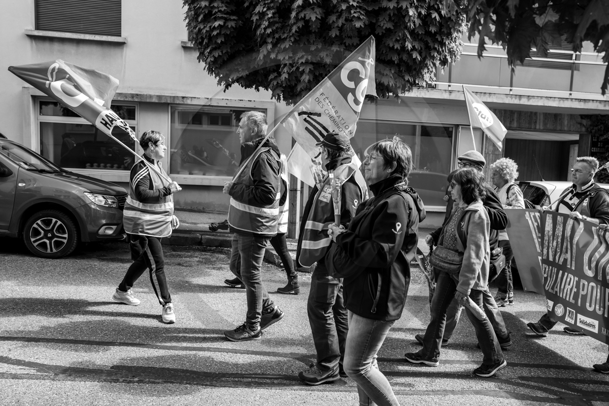 1er mai 2023 : manifestation à Gap (Hautes-Alpes)