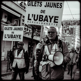 Manifestation à Gap le 10 décembre 2019.