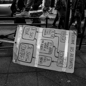 31 janvier 2023 : Manifestation contre la réforme des retraites. Plus de 4000 personnes dans les rues de Gap (Hautes-Alpes).