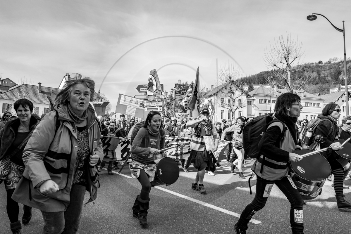 28 mars 2023 : Manifestation contre la réforme des retraites à Gap