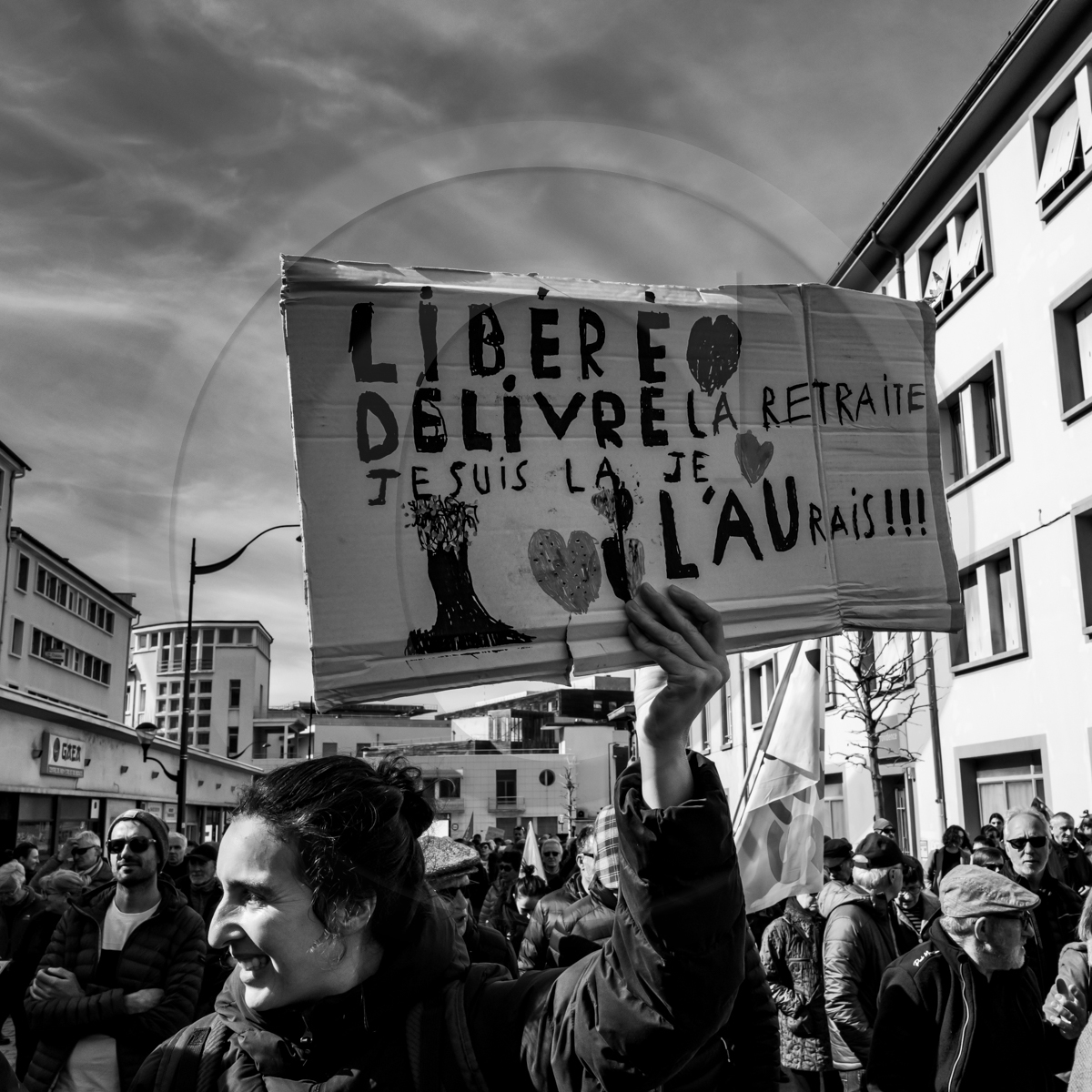 28 mars 2023 : Manifestation contre la réforme des retraites à Gap