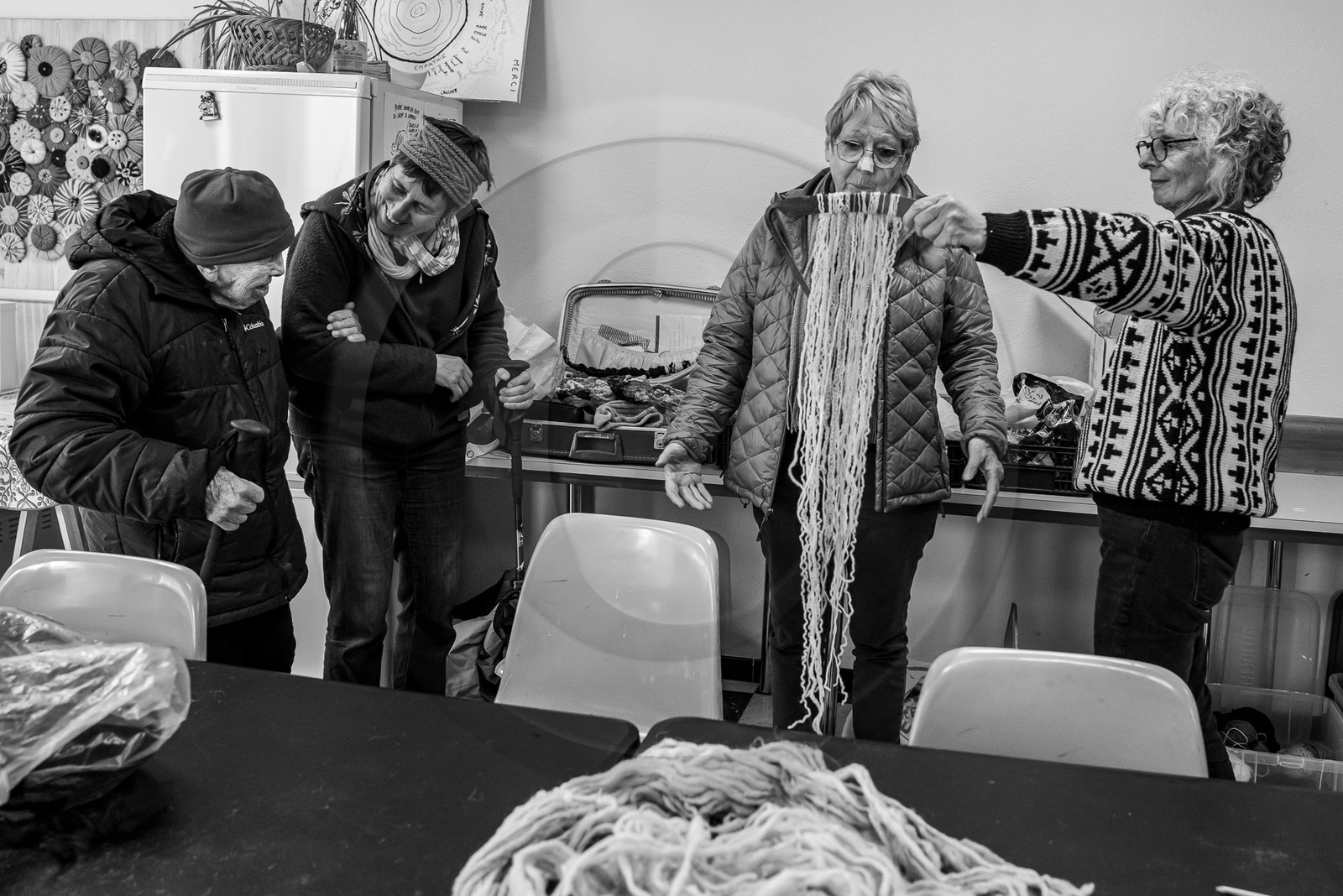 03 avril 2024 : Laine et aménagements au jardin