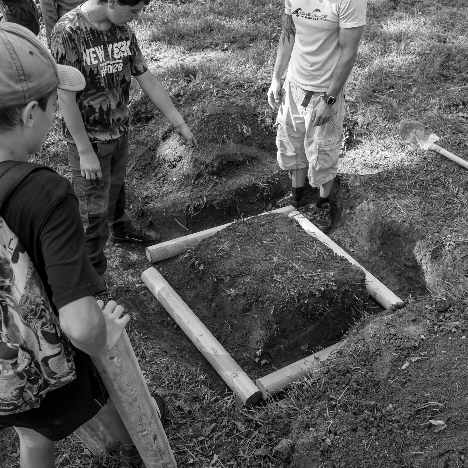 Construction de bacs surélevés