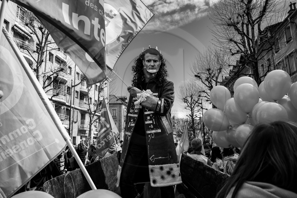 6 avril 2023 : Manifestation contre la réforme des retraites à Gap