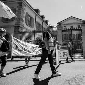 15 juin 2021 à Gap (Hautes-Alpes) : Manifestation des soignants oubliés du Ségur de la santé.