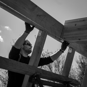 Permaculture - Construction d'une serre bioclimatique semi-enterrée