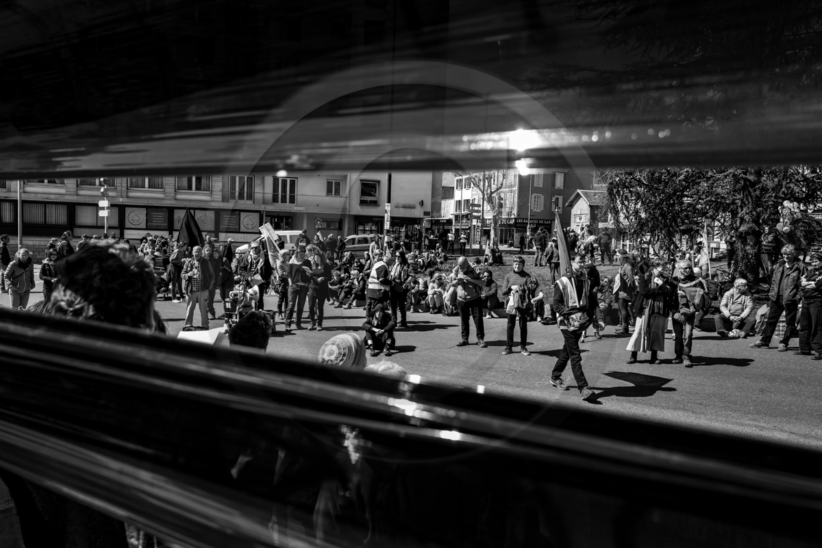 6 avril 2023 : Manifestation contre la réforme des retraites à Gap