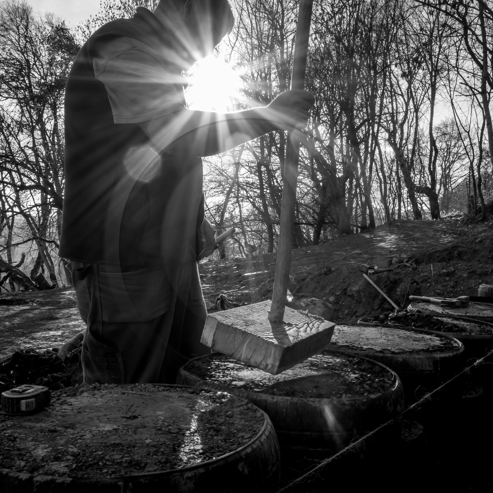 Permaculture - Construction d'une serre bioclimatique semi-enterrée