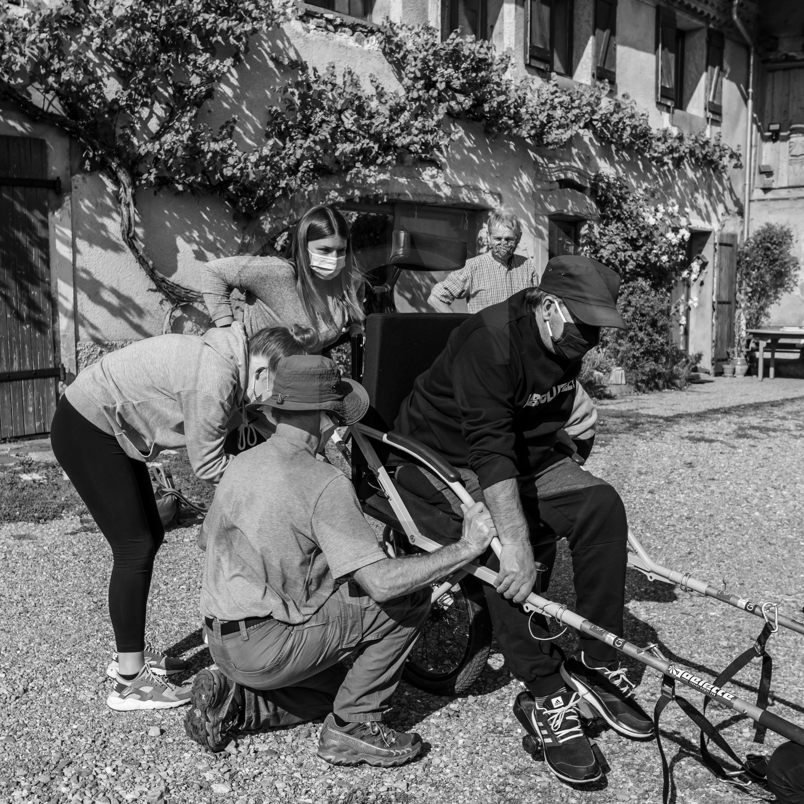 Promenade en joelette