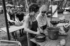 14 aout 2024 : Les ateliers créatifs proposés par l'Ouort au festival  l'Echo des Mots à Saint-Jean-Saint-Nicolas