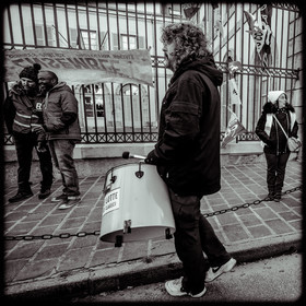 Manifestation à Gap le 10 décembre 2019.