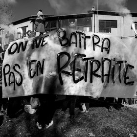 31 janvier 2023 : Manifestation contre la réforme des retraites. Plus de 4000 personnes dans les rues de Gap (Hautes-Alpes).
