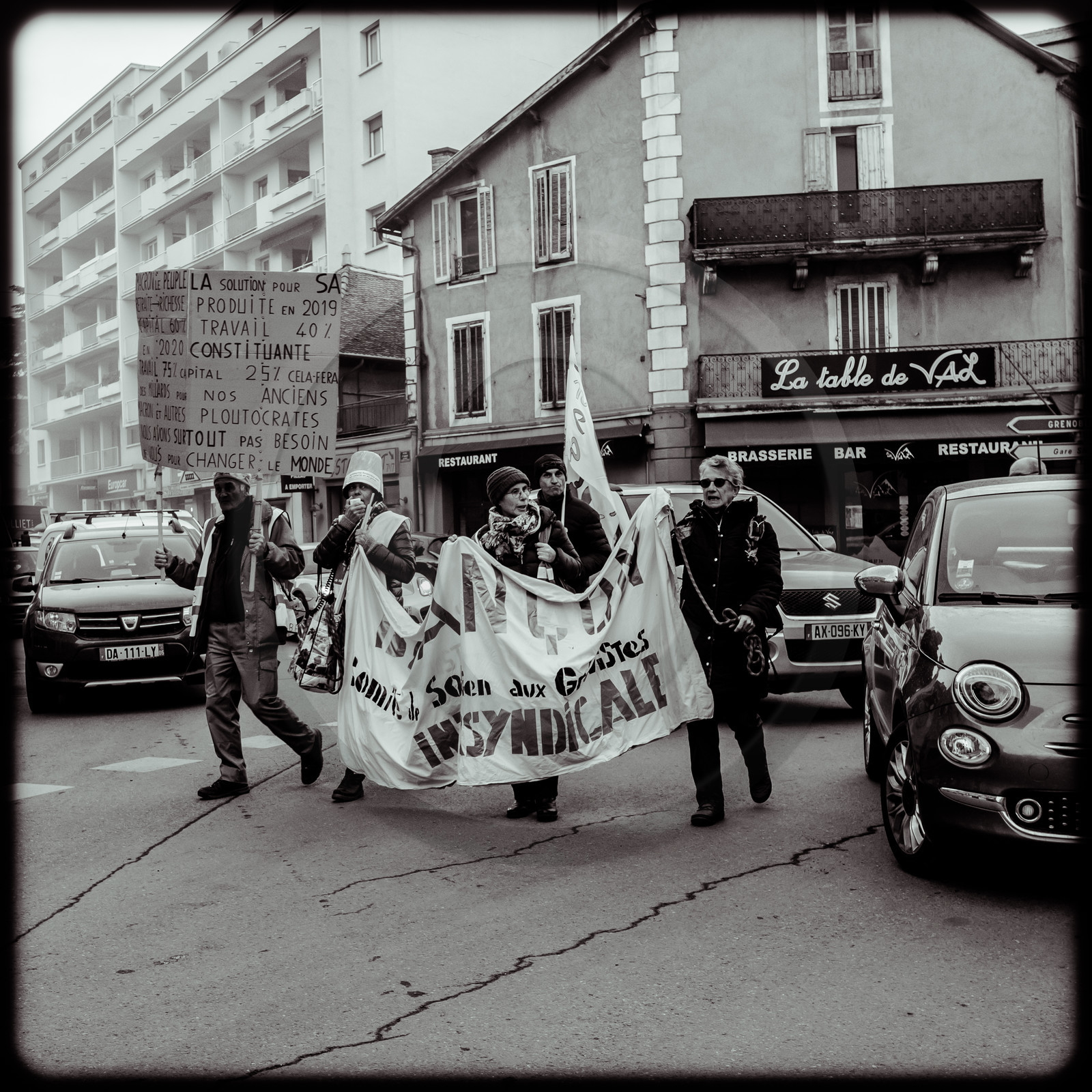 Manifestation à Gap le 24 janvier 2020