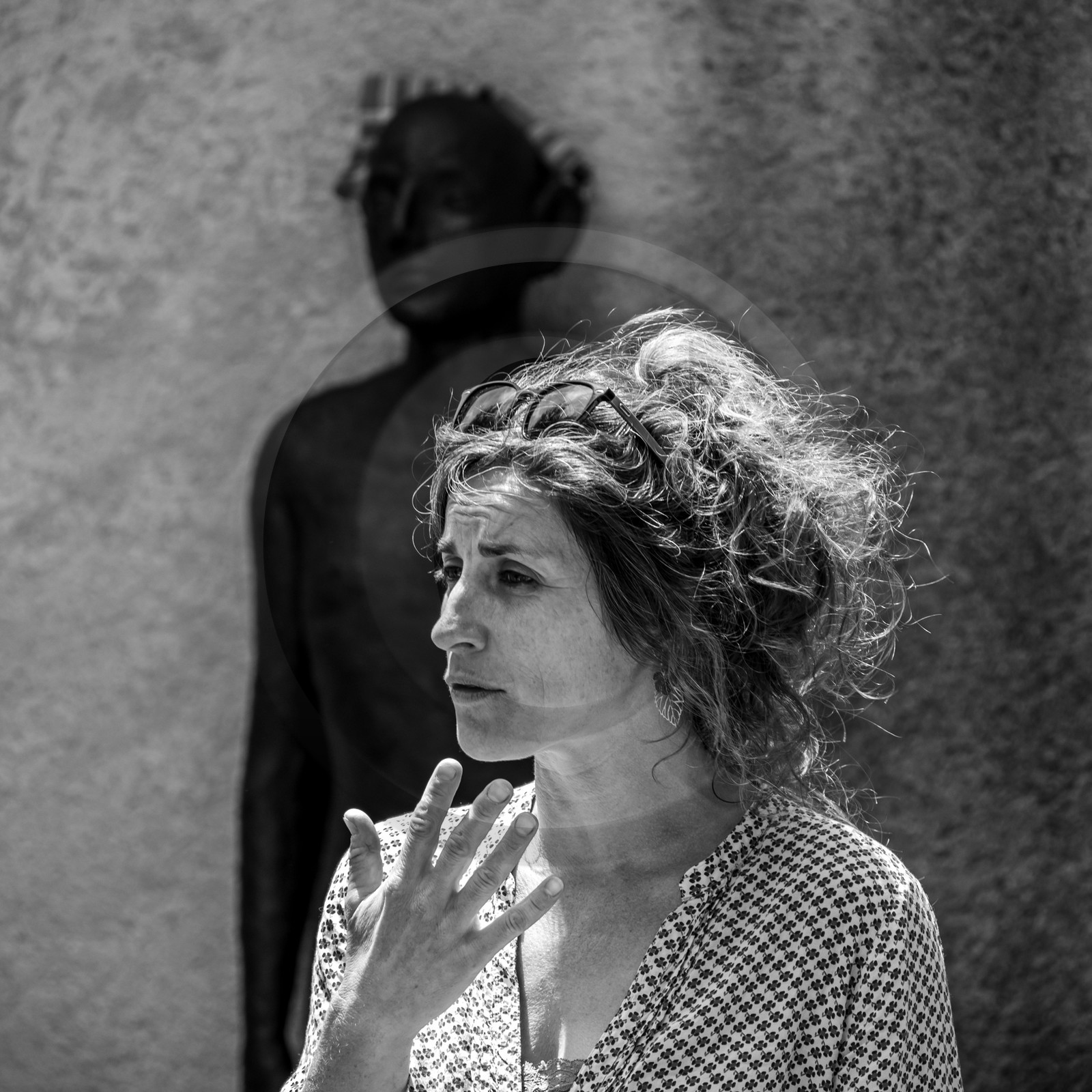 03 juillet 2024 : Création participative de L'homme de l'Ouort avec Barbara Fougnon, artiste plasticienne