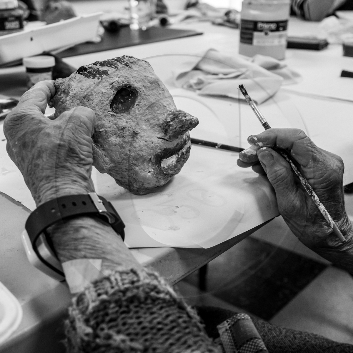 25 mai 2022 : Personnages en papier mâché et belles rencontres