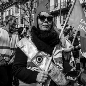 6 avril 2023 : Manifestation contre la réforme des retraites à Gap