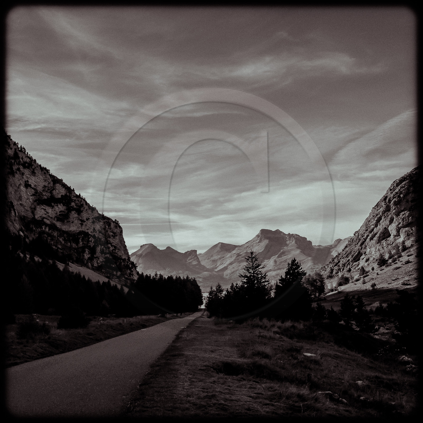 Route du Col du Noyer - Côté Dévoluy